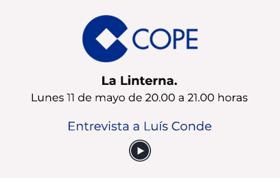 Entrevista en la Cope. Luís Conde (A partir del minuto 30:15)